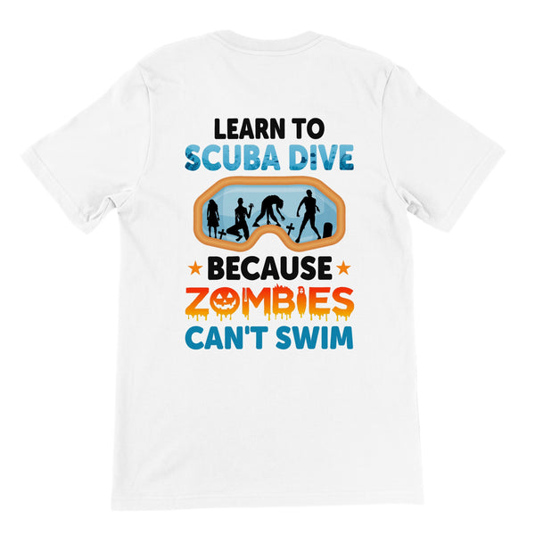 Learn to Scuba Dive Premium Unisex Crewneck T-shirt